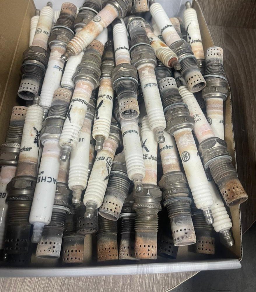 Jenbacher used industrial spark plugs
